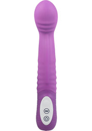The Big O Silicone Vibrator Waterproof - Lavender/Purple - 8.75in